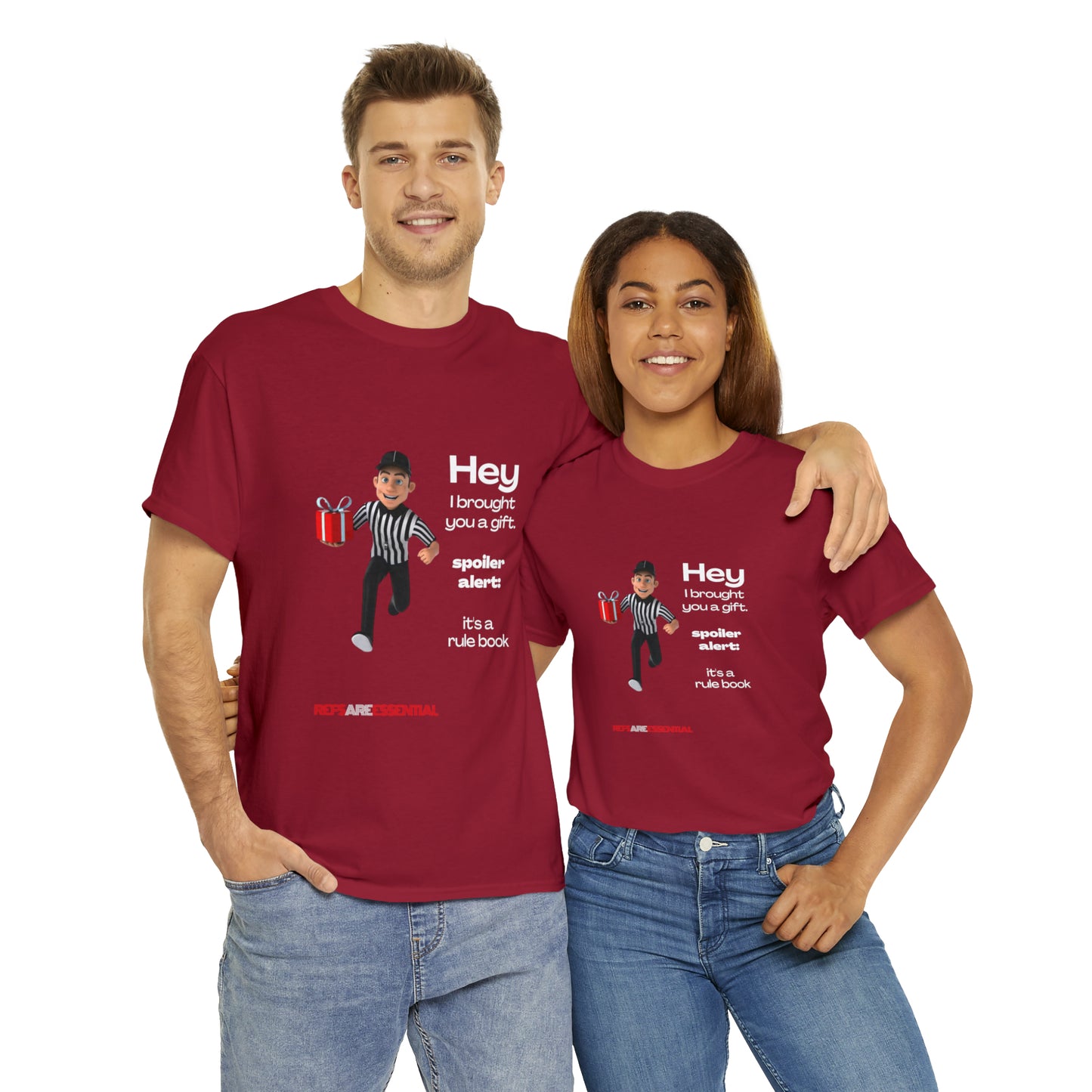 Spoiler Alert Unisex Cotton Tee | Funny Referee T-shirt | Gifts for Ref | For Sports Officials | Be Better Fans | Stop Cursing Around Kids