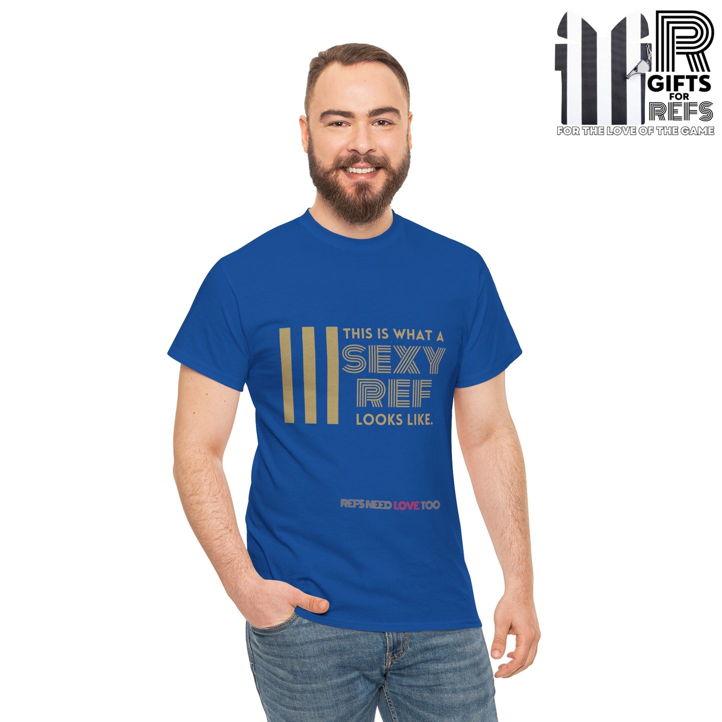 Sexy Ref Heavy Cotton Tee | Screen printed | Gift for referees | Five color options | Sizes S-5XL