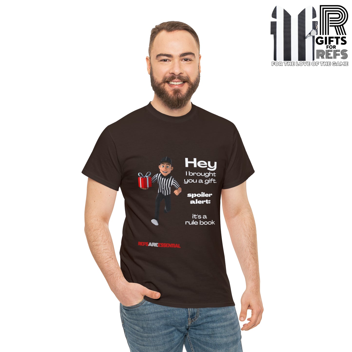Spoiler Alert Unisex Cotton Tee | Funny Referee T-shirt | Gifts for Ref | For Sports Officials | Be Better Fans | Stop Cursing Around Kids