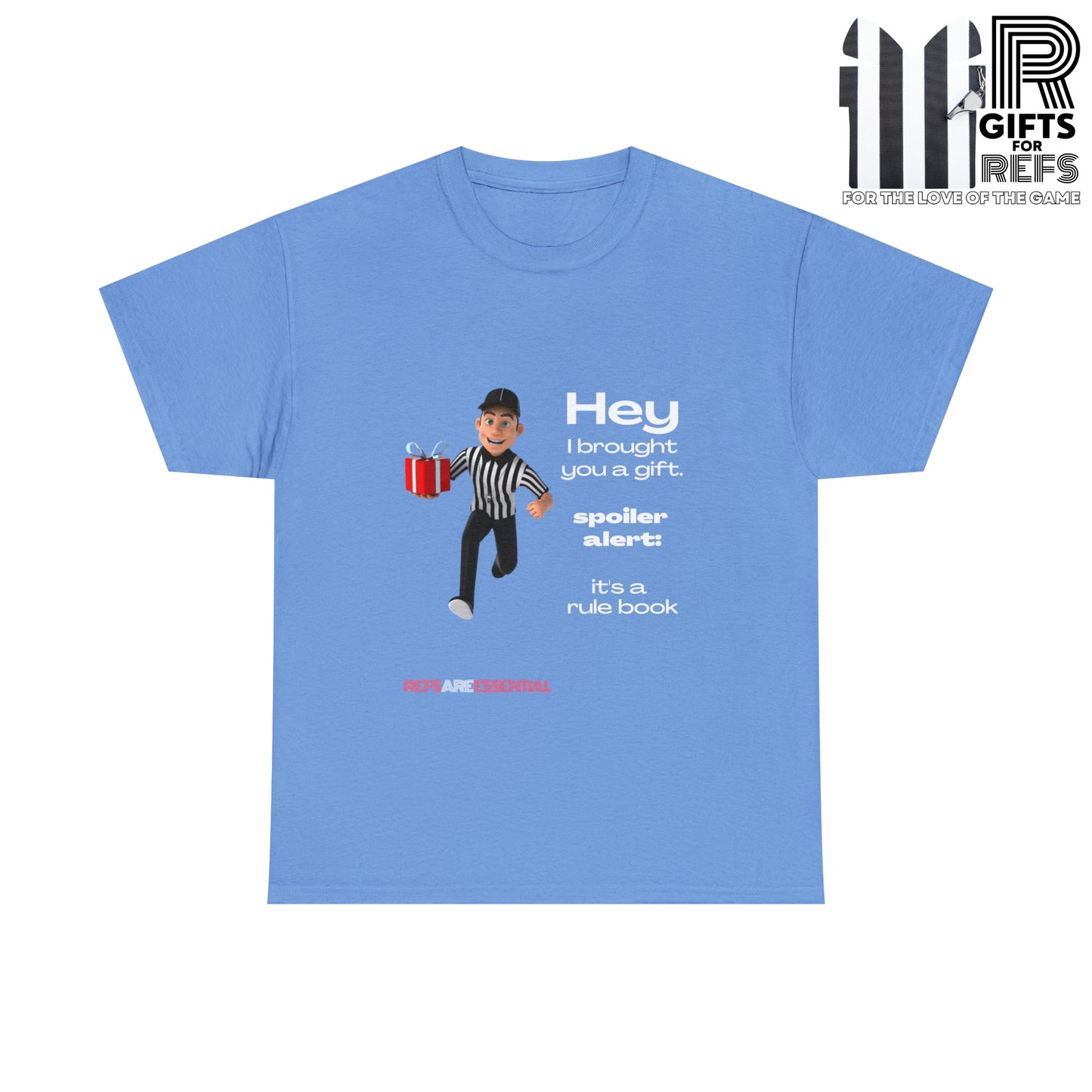 Spoiler Alert Unisex Cotton Tee | Funny Referee T-shirt | Gifts for Ref | For Sports Officials | Be Better Fans | Stop Cursing Around Kids