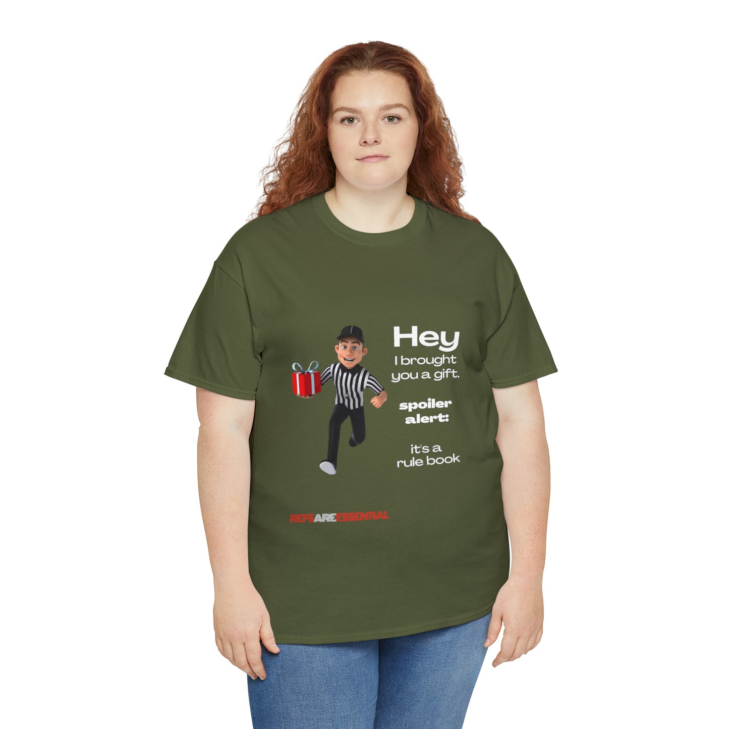Spoiler Alert Unisex Cotton Tee | Funny Referee T-shirt | Gifts for Ref | For Sports Officials | Be Better Fans | Stop Cursing Around Kids