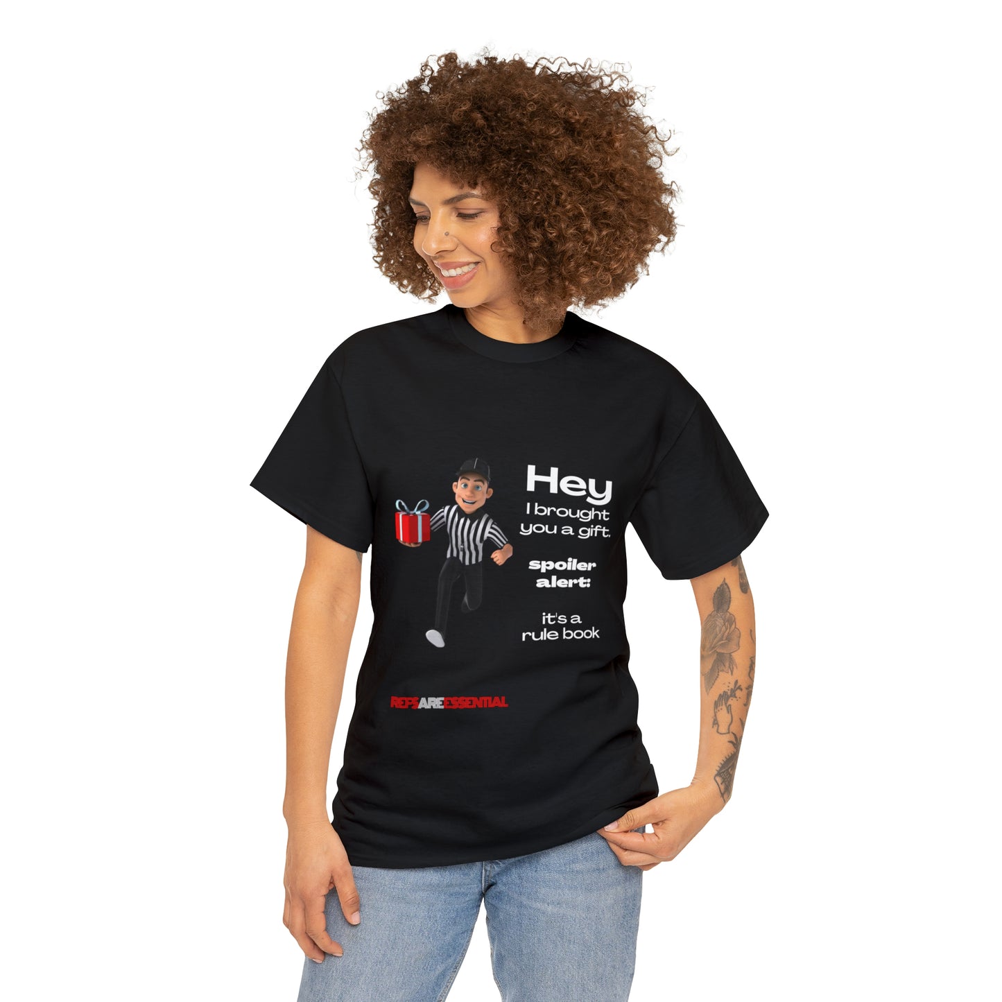 Spoiler Alert Unisex Cotton Tee | Funny Referee T-shirt | Gifts for Ref | For Sports Officials | Be Better Fans | Stop Cursing Around Kids