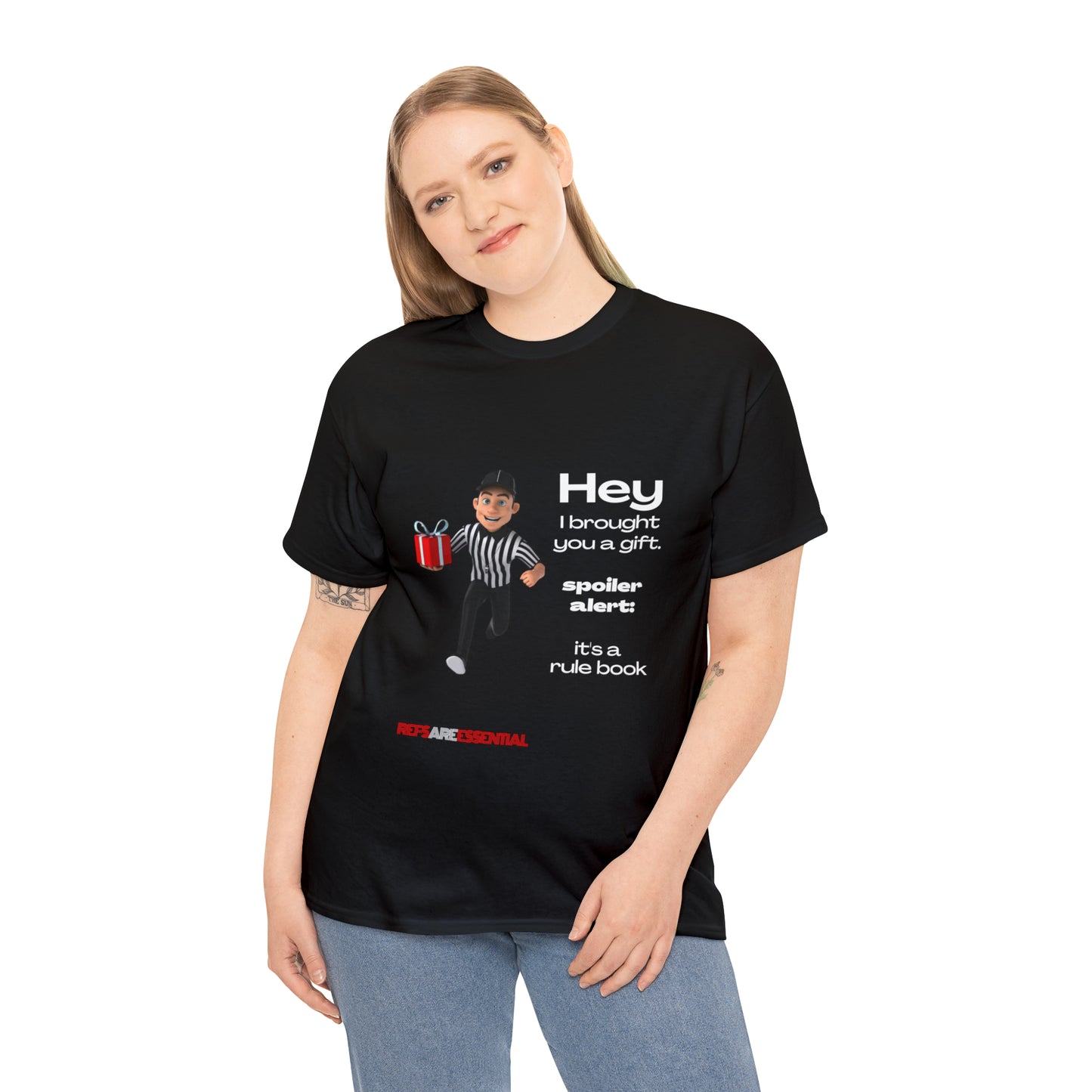 Spoiler Alert Unisex Cotton Tee | Funny Referee T-shirt | Gifts for Ref | For Sports Officials | Be Better Fans | Stop Cursing Around Kids