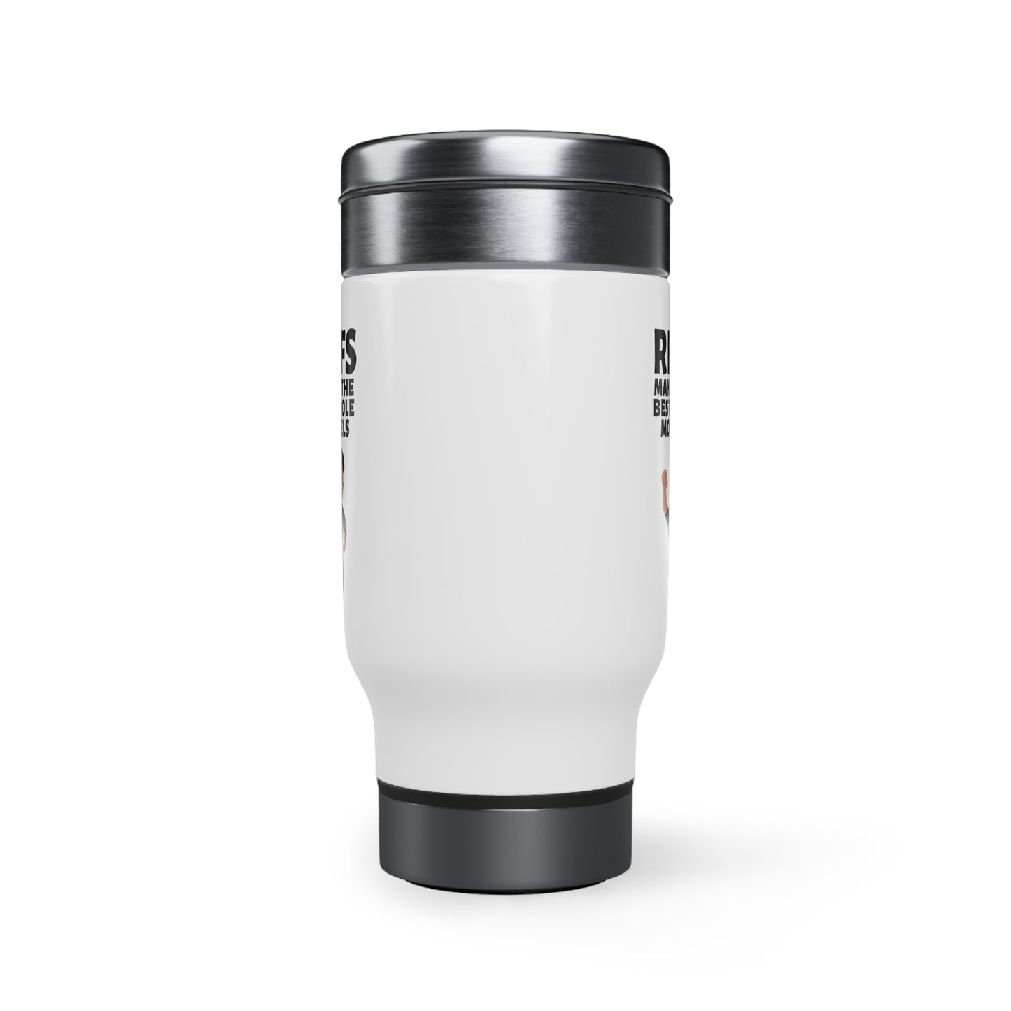Another Ref Role Model Stainless Steel Travel Mug with Handle, 14oz