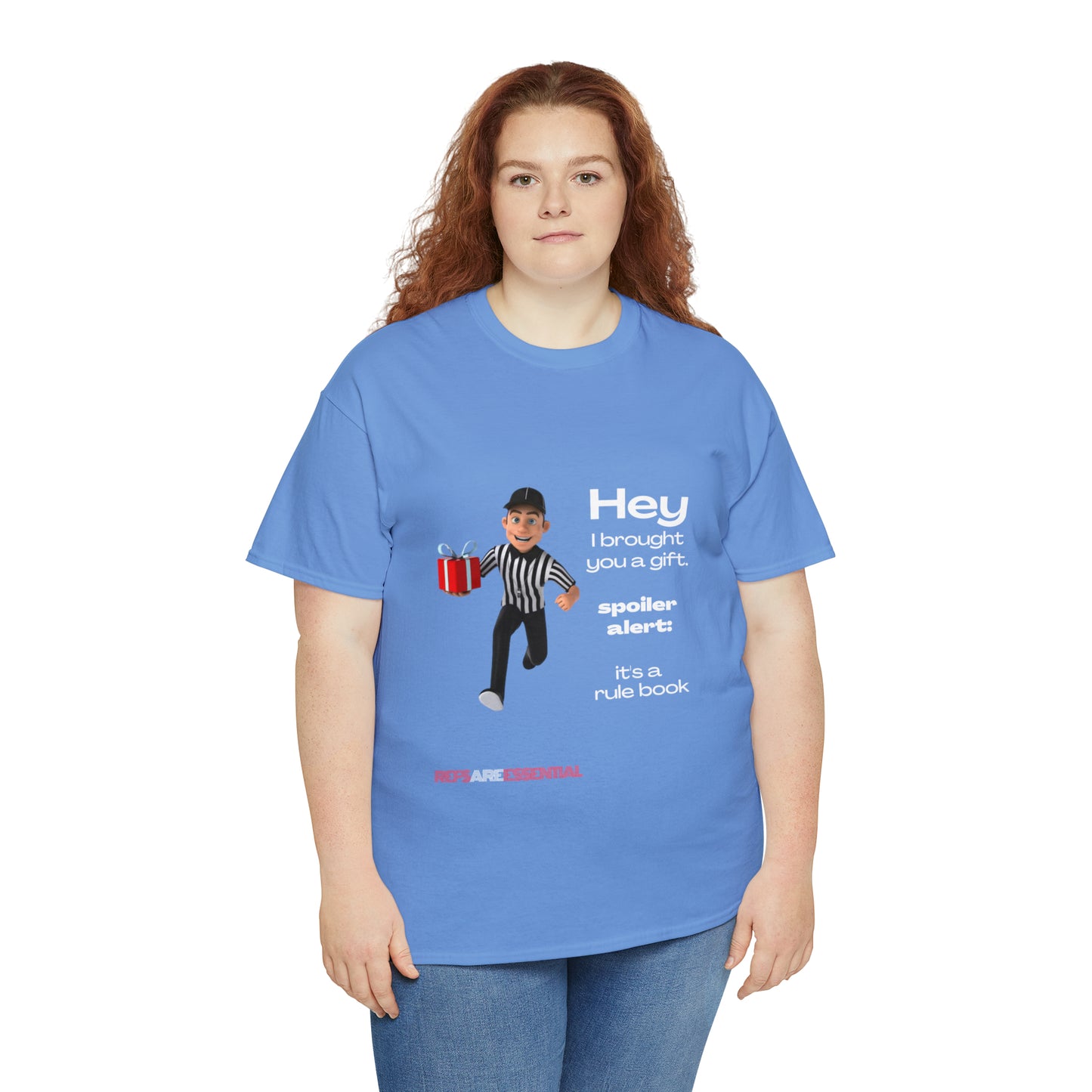 Spoiler Alert Unisex Cotton Tee | Funny Referee T-shirt | Gifts for Ref | For Sports Officials | Be Better Fans | Stop Cursing Around Kids