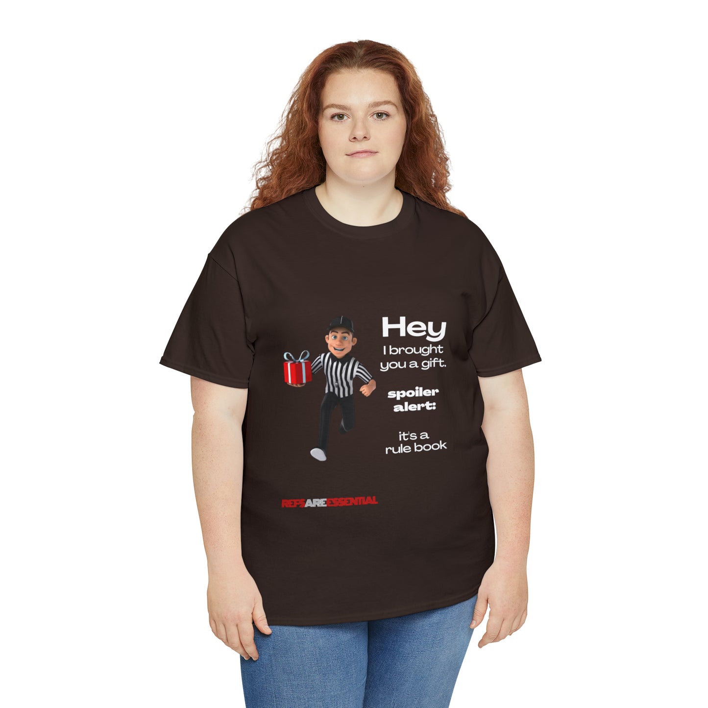 Spoiler Alert Unisex Cotton Tee | Funny Referee T-shirt | Gifts for Ref | For Sports Officials | Be Better Fans | Stop Cursing Around Kids