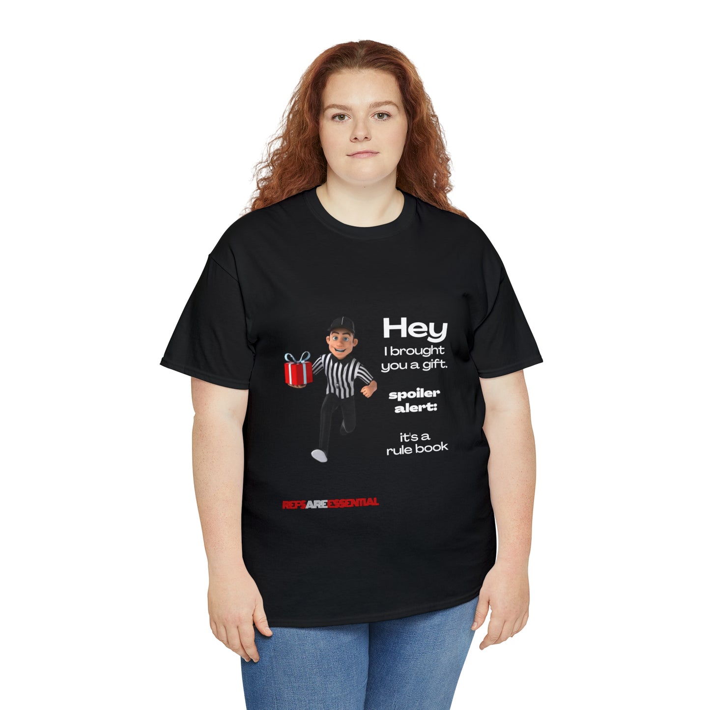 Spoiler Alert Unisex Cotton Tee | Funny Referee T-shirt | Gifts for Ref | For Sports Officials | Be Better Fans | Stop Cursing Around Kids