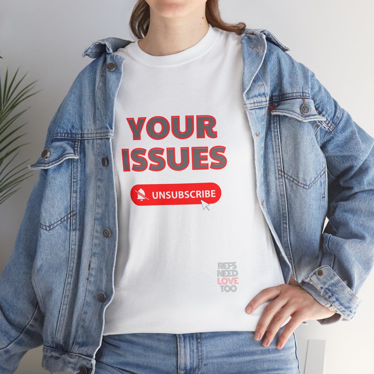 Unsubscribe to your issues tee | Great Gift for Refs | Creating Boundaries is mentally healthy | Shirt For sports officials | Sarcasm for Referees | Funny Ref t shirt