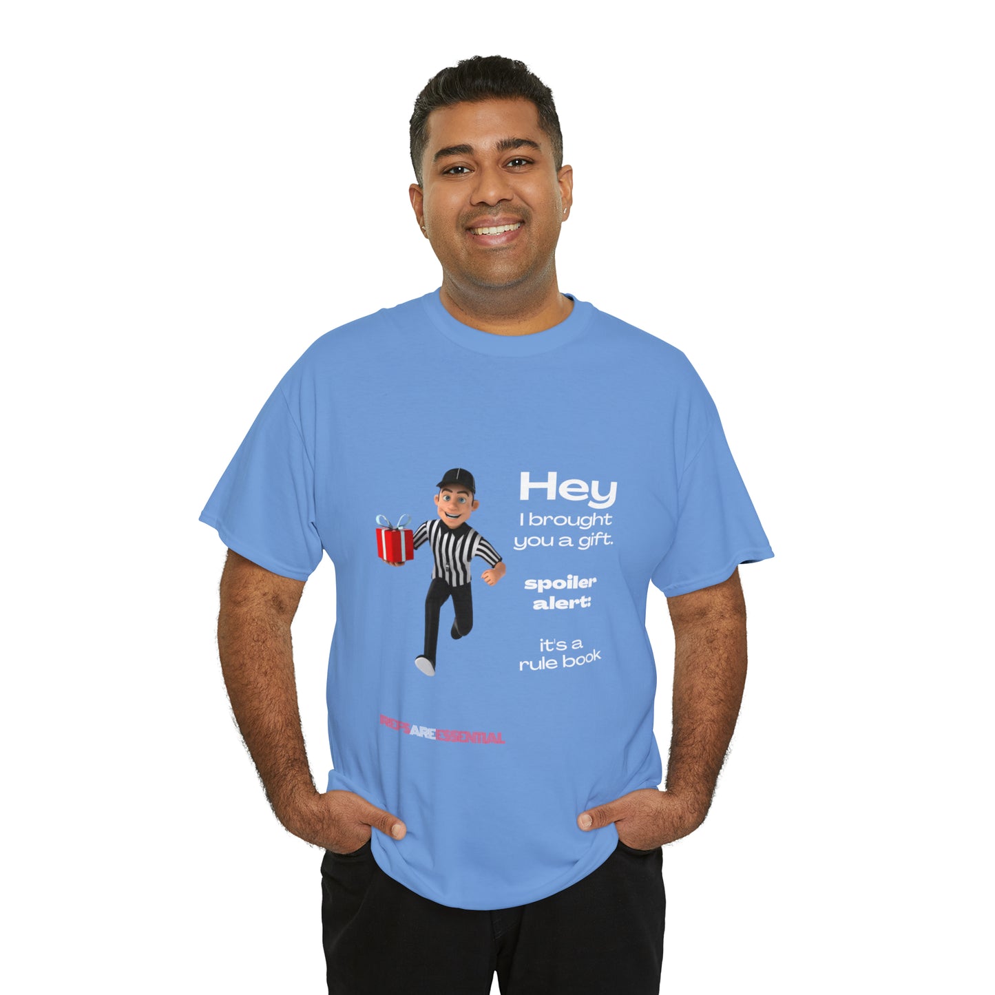 Spoiler Alert Unisex Cotton Tee | Funny Referee T-shirt | Gifts for Ref | For Sports Officials | Be Better Fans | Stop Cursing Around Kids