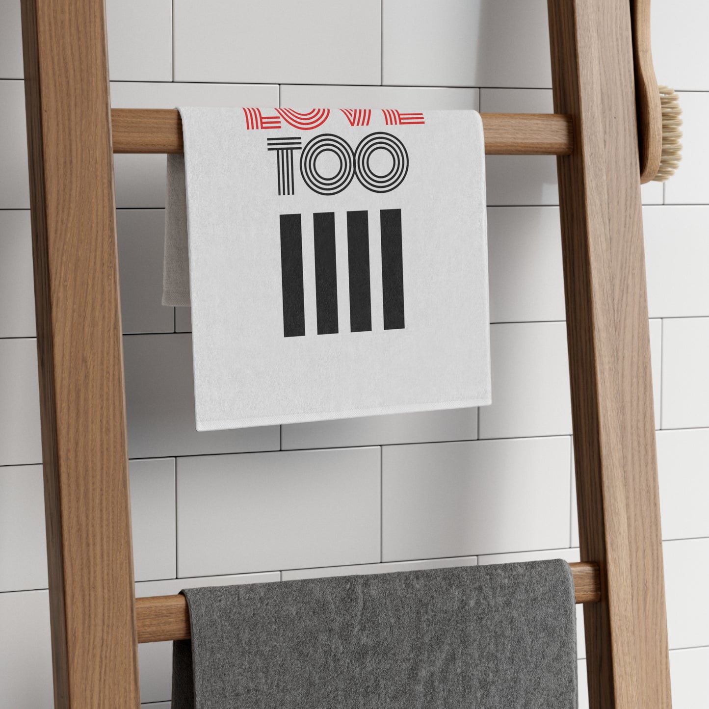 Refs Need Love Too Rally Towel | Soft absorbent cotton towel | Referee gifts | 11x18 inches | Multipurpose towel | Perfect gift for your referee friend or parent | For sports officials |