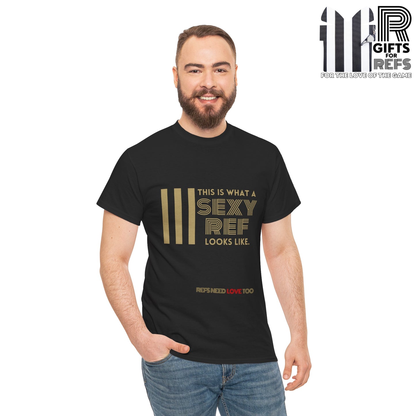 Sexy Ref Heavy Cotton Tee | Screen printed | Gift for referees | Five color options | Sizes S-5XL