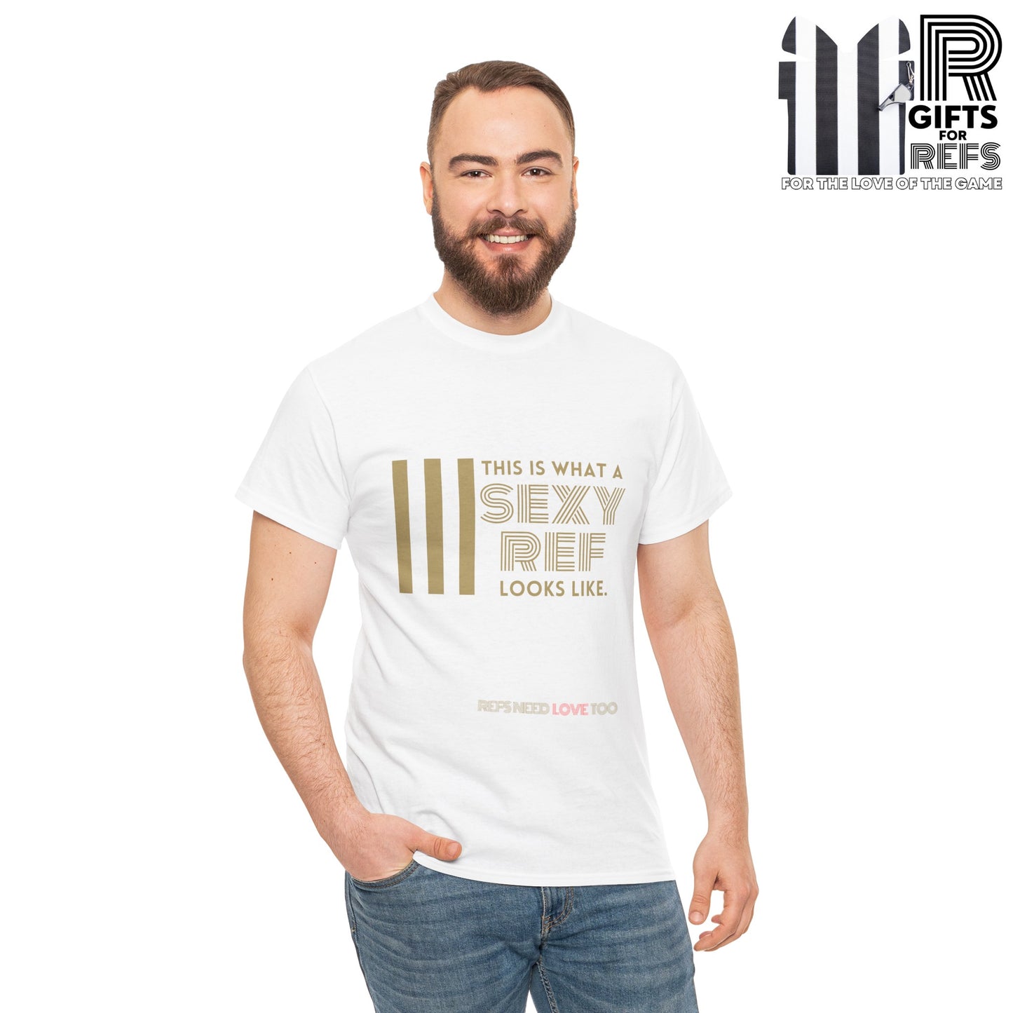 Sexy Ref Heavy Cotton Tee | Screen printed | Gift for referees | Five color options | Sizes S-5XL
