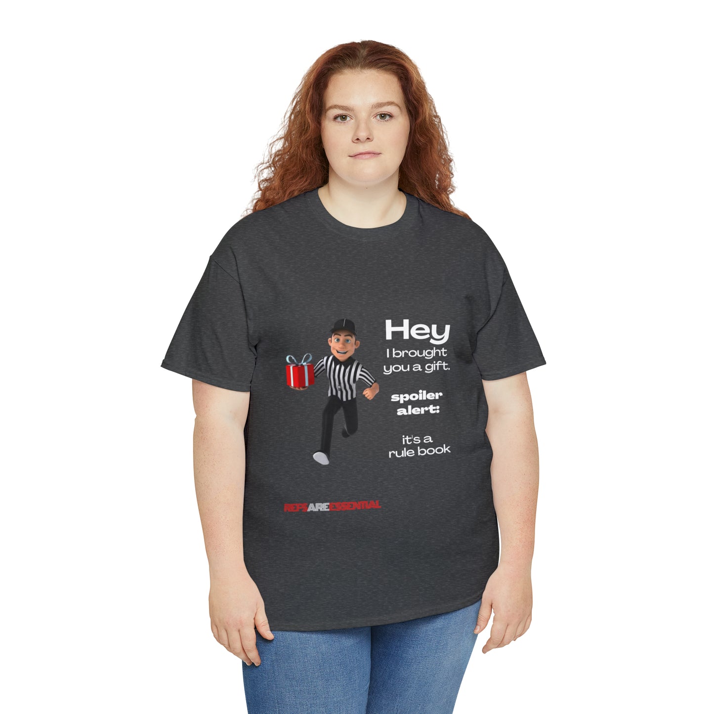 Spoiler Alert Unisex Cotton Tee | Funny Referee T-shirt | Gifts for Ref | For Sports Officials | Be Better Fans | Stop Cursing Around Kids