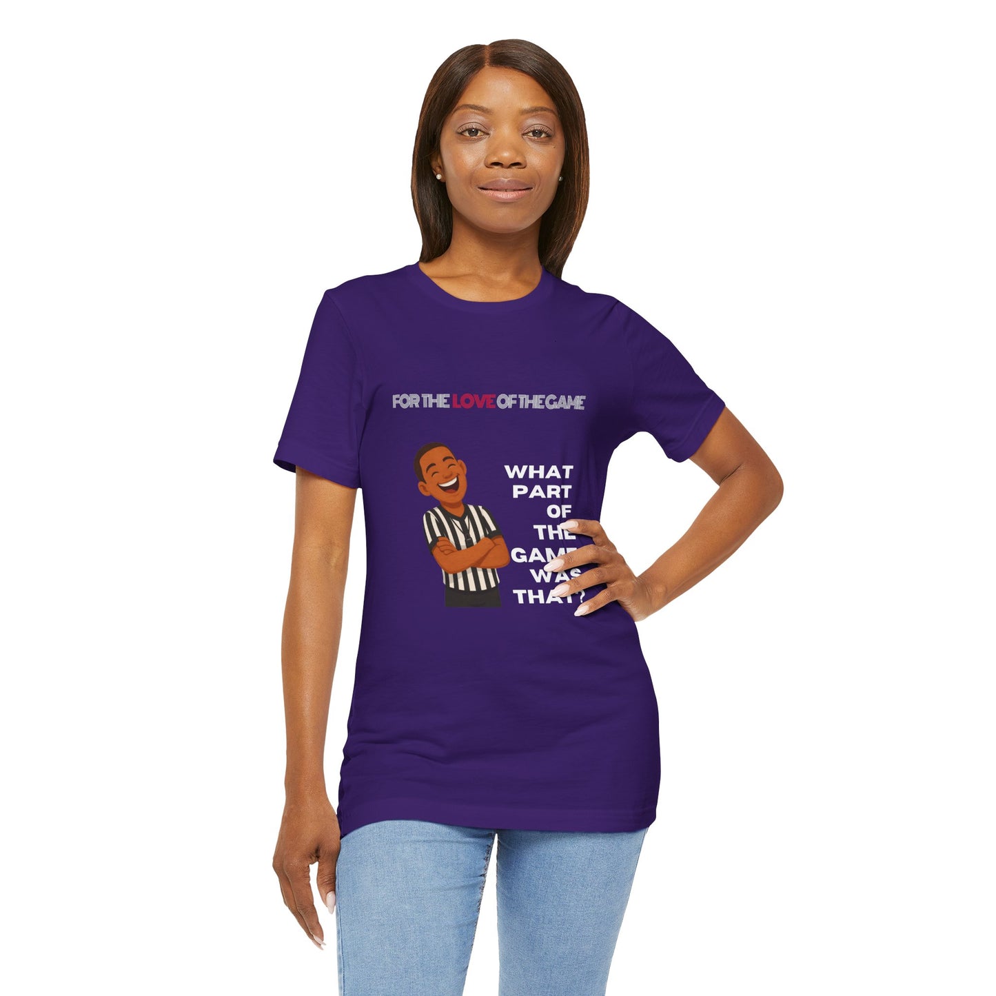 “What Part of the Game Was That?” Sports Humor Referee T-Shirt