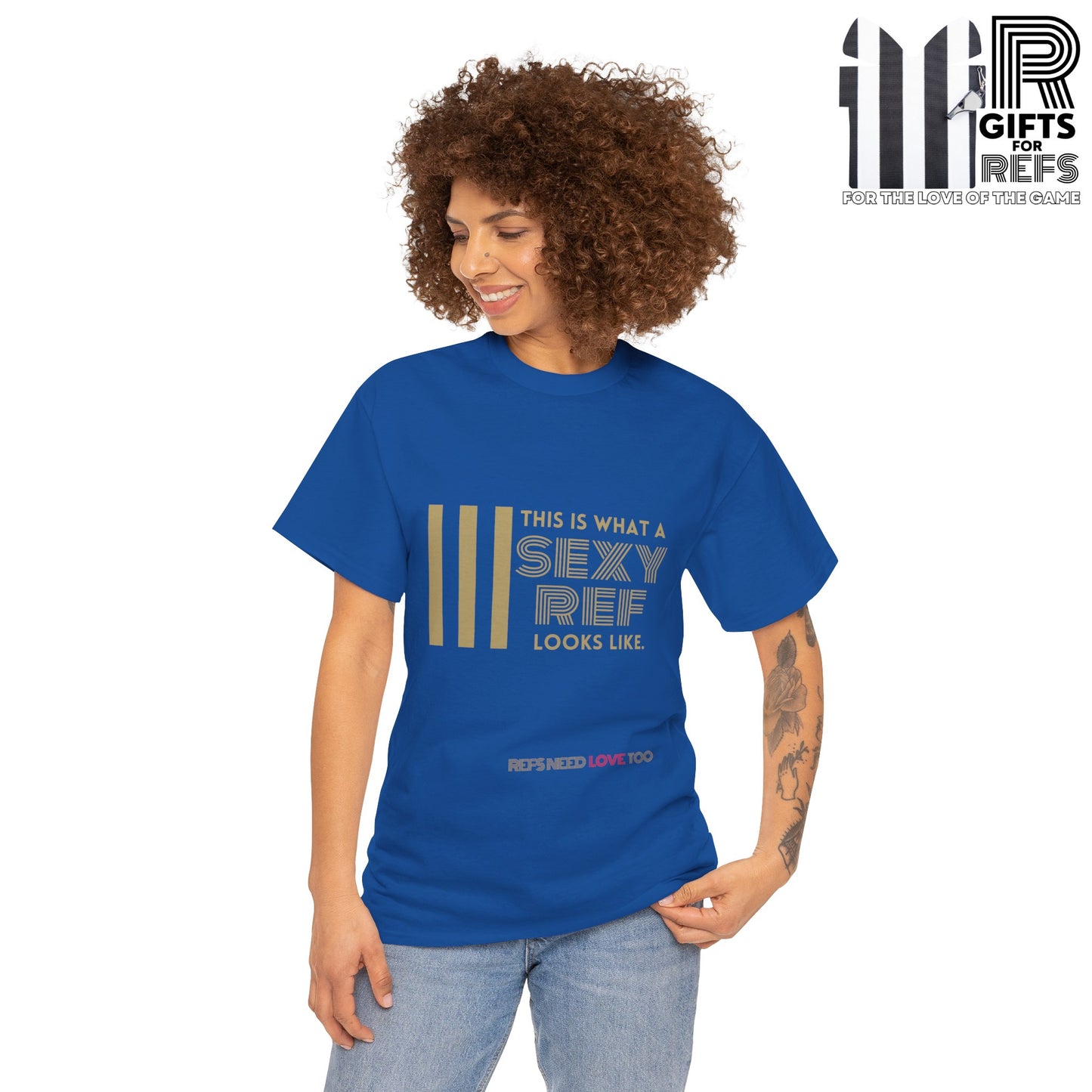 Sexy Ref Heavy Cotton Tee | Screen printed | Gift for referees | Five color options | Sizes S-5XL