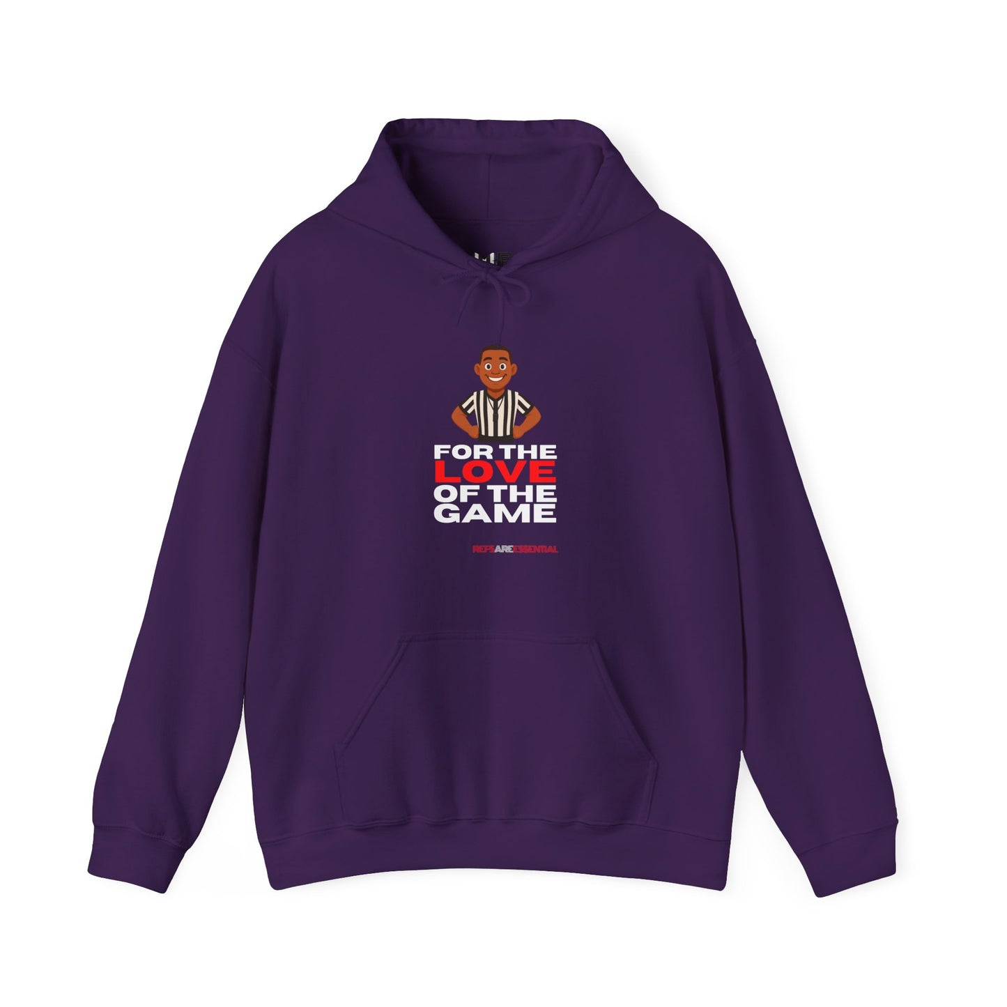 "For the Love of the Game" Basketball Referee Hoodie | Hooded Sweatshirt