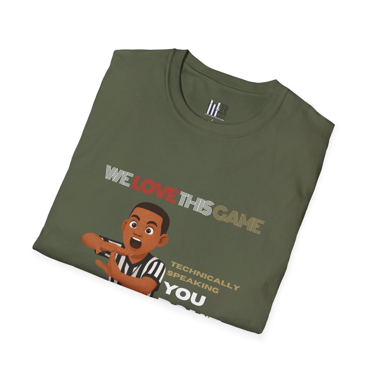 "You Don’t Want None of This" Funny Sports Tee | Referee Cartoon T‑Shirt