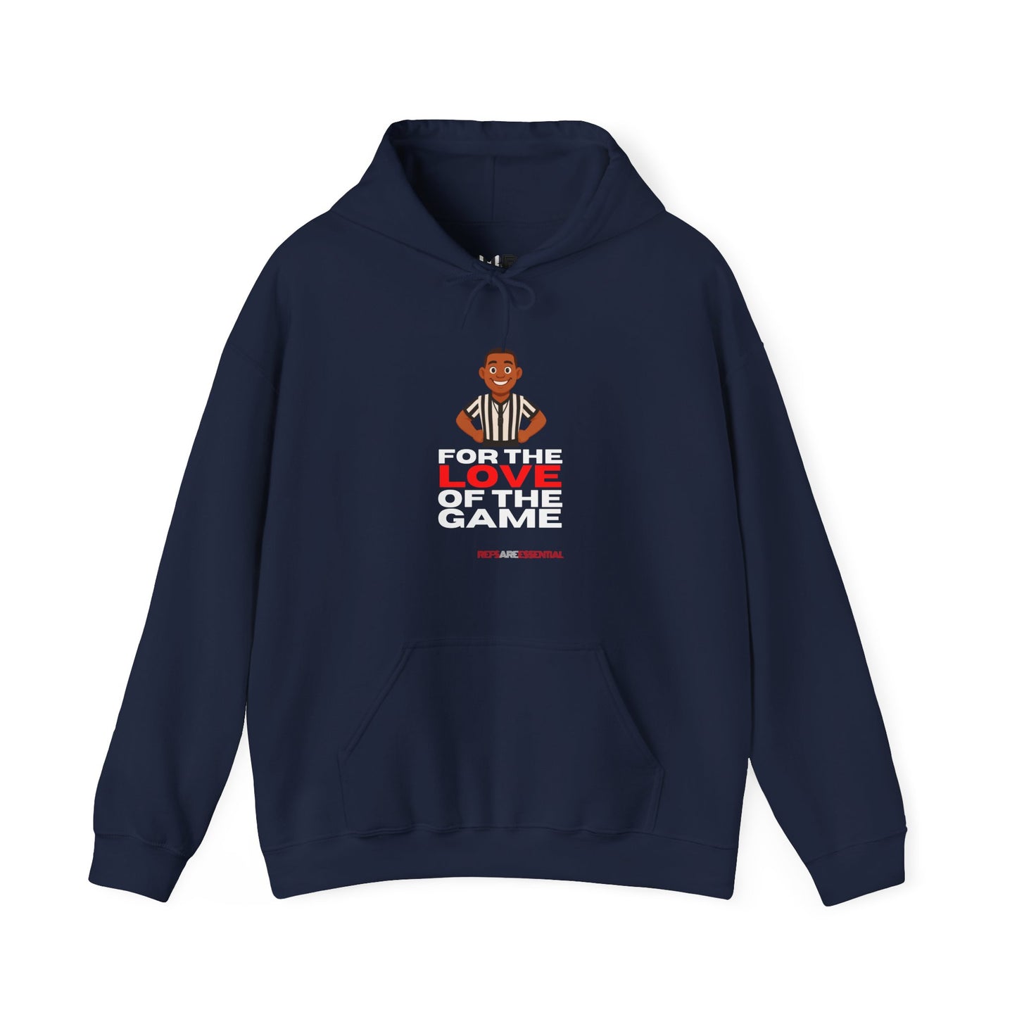 "For the Love of the Game" Basketball Referee Hoodie | Hooded Sweatshirt