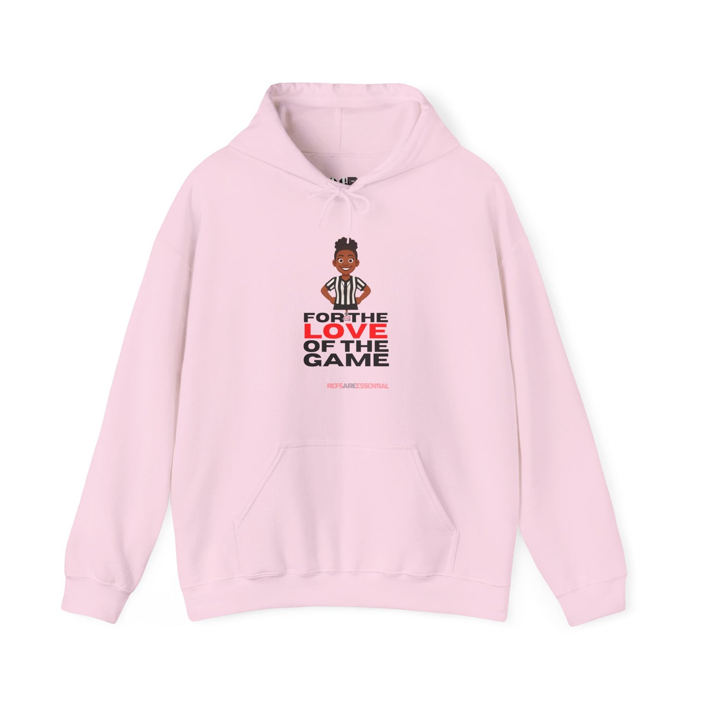 For The Love Of The Game Female Basketball Referee Hoodie | Hooded Sweatshirt
