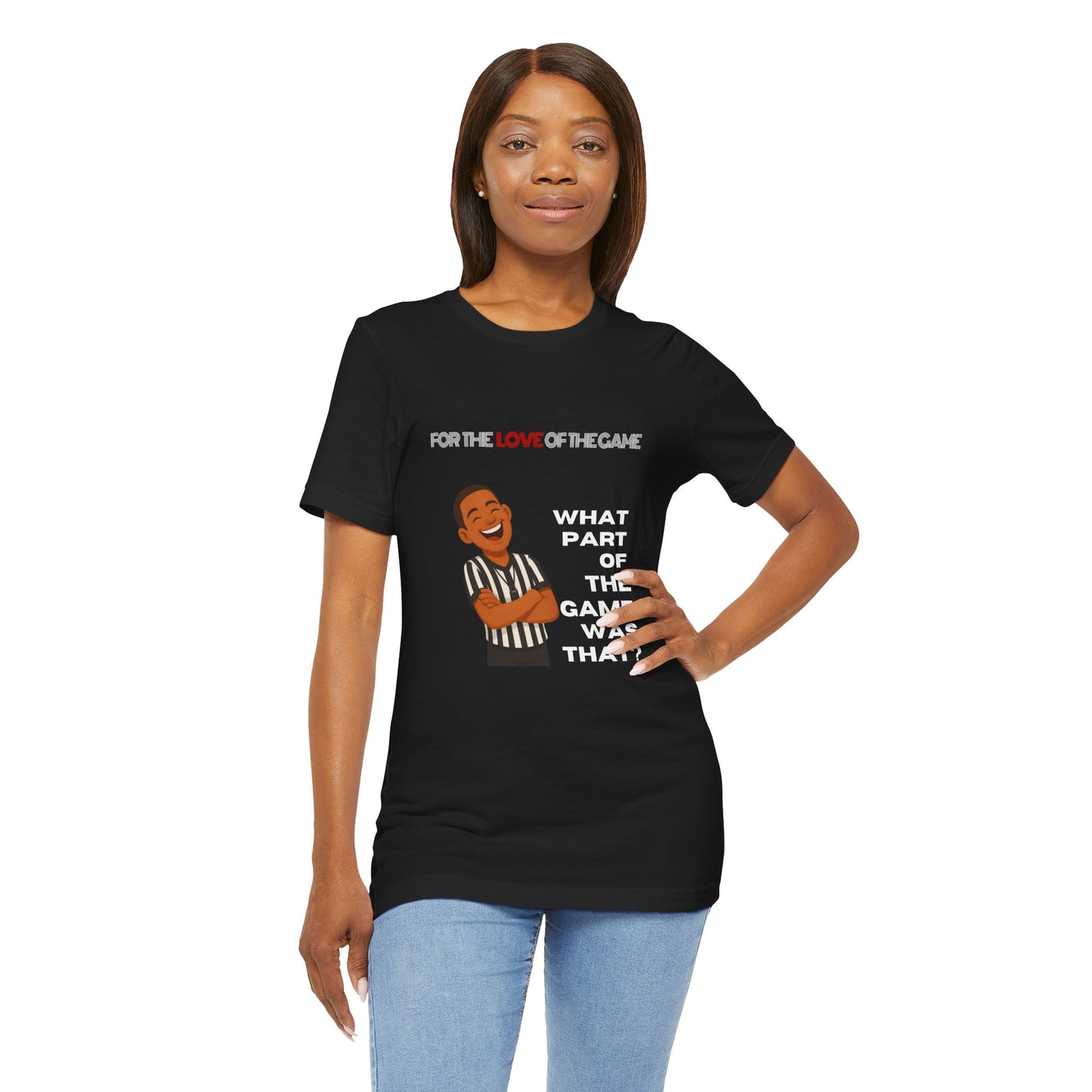 “What Part of the Game Was That?” Sports Humor Referee T-Shirt