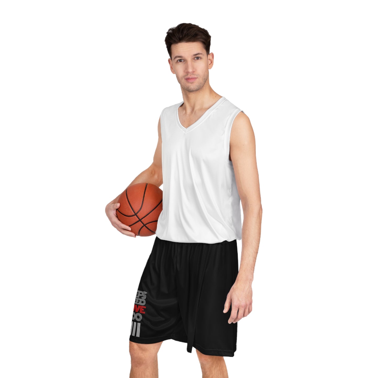 Refs Need Love Too Basketball Shorts for Rec games | Moisture Wicking Shorts | No Pockets | Black shorts only | Referee gifts | Gifts for Refs | For Basketball officials