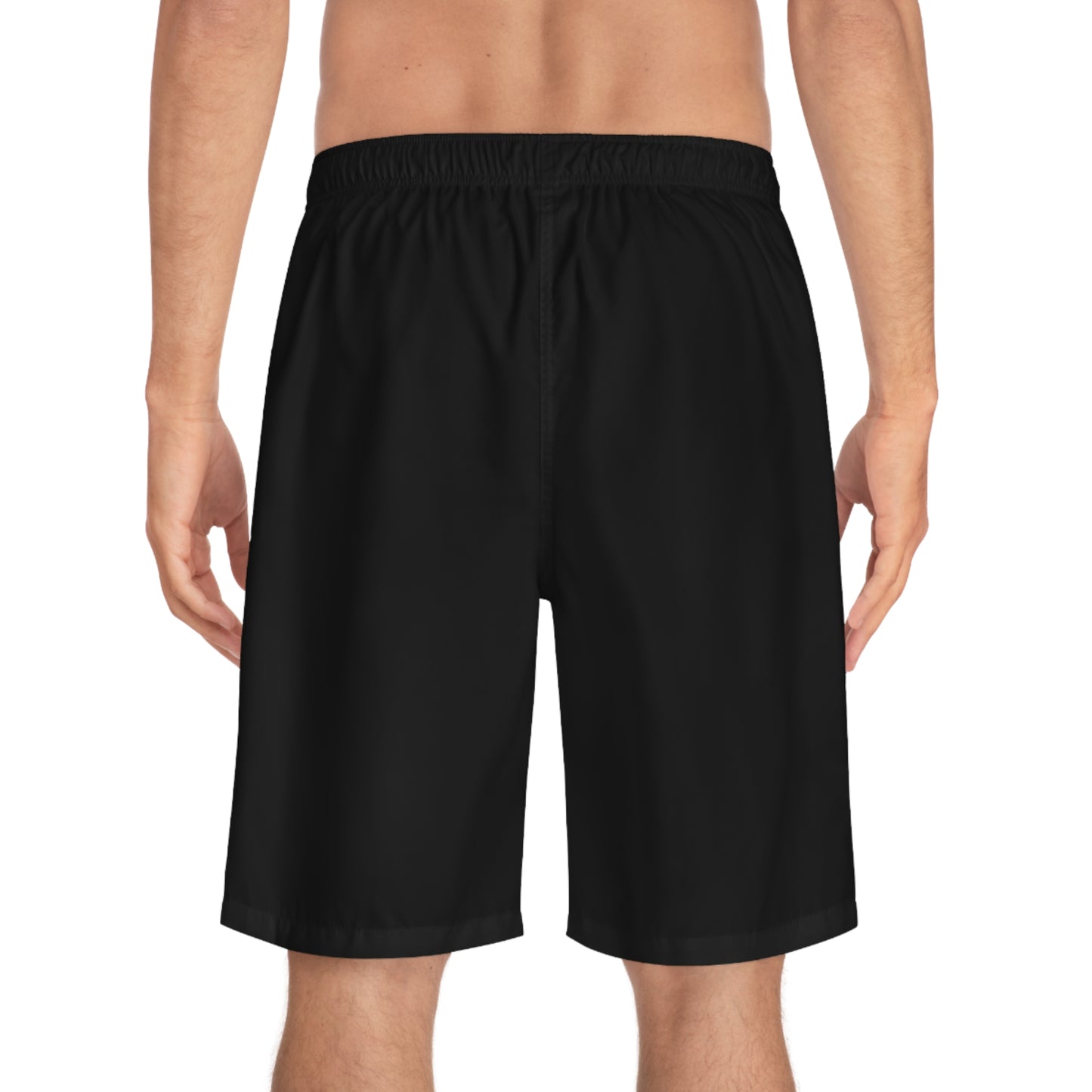 Refs Need Love Too Men's Board Shorts With Pockets | Available in Black only | Great gift for Refs | For Sports Officials | Great shorts for swimmers | Make a statement at the beach