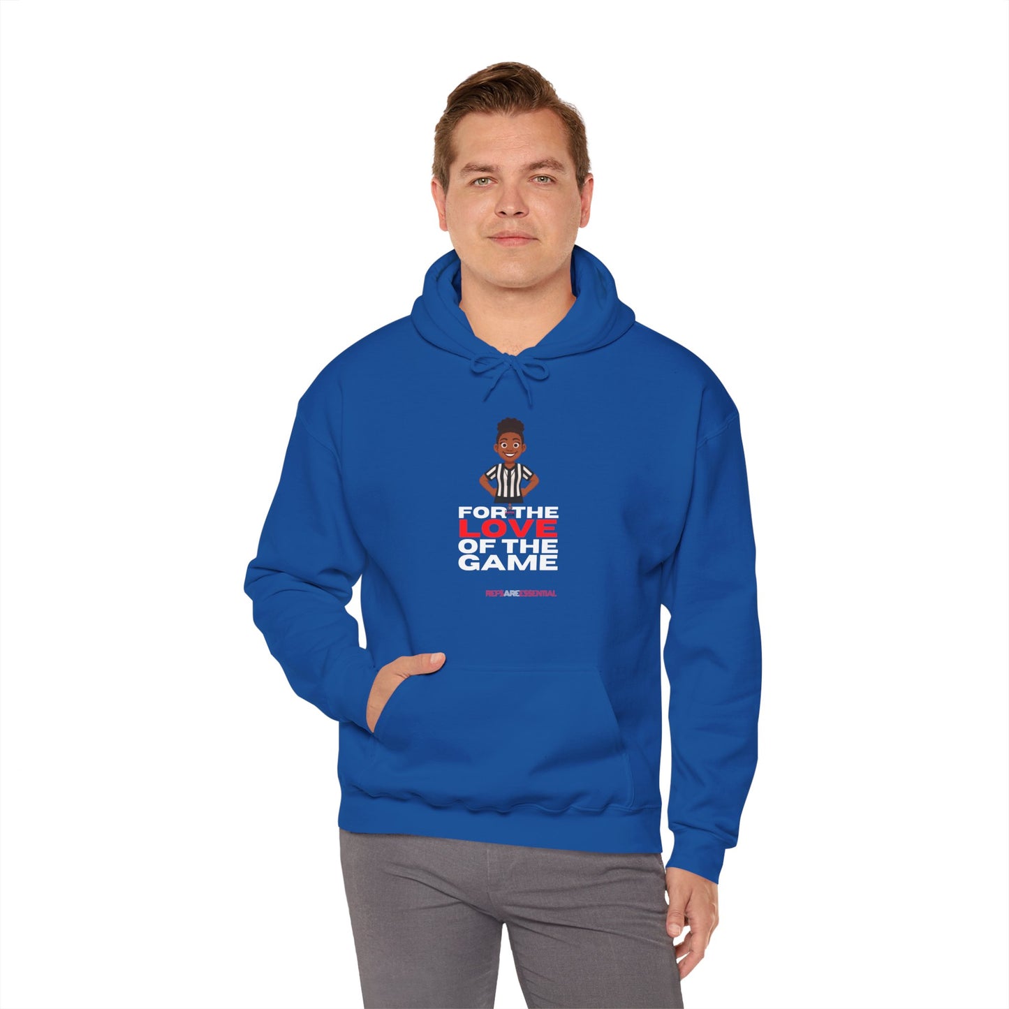For The Love Of The Game Female Basketball Referee Hoodie | Hooded Sweatshirt