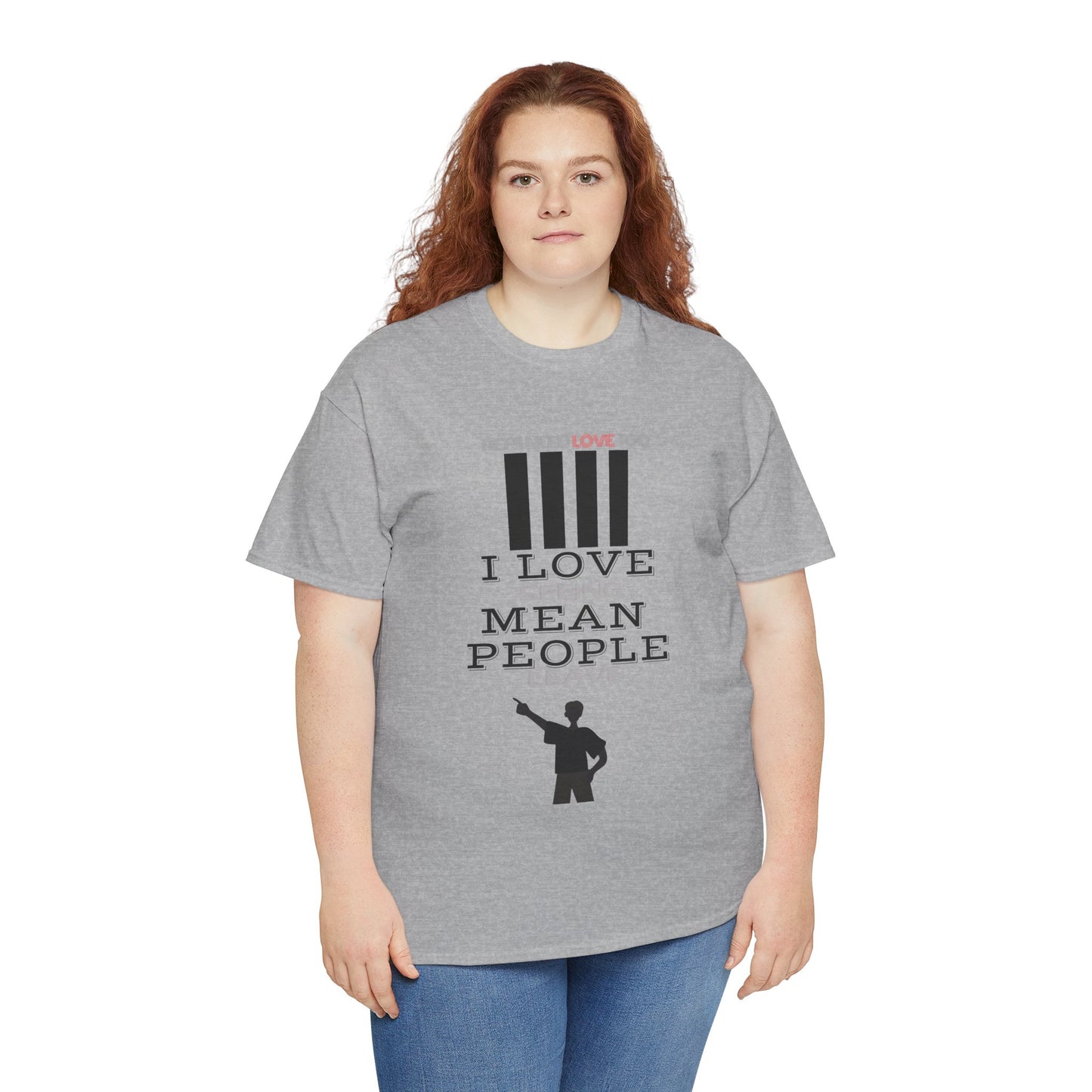 Love seeing mean people leave | For your favorite referee | Heavy Cotton Tee | Screen printed | Five color options