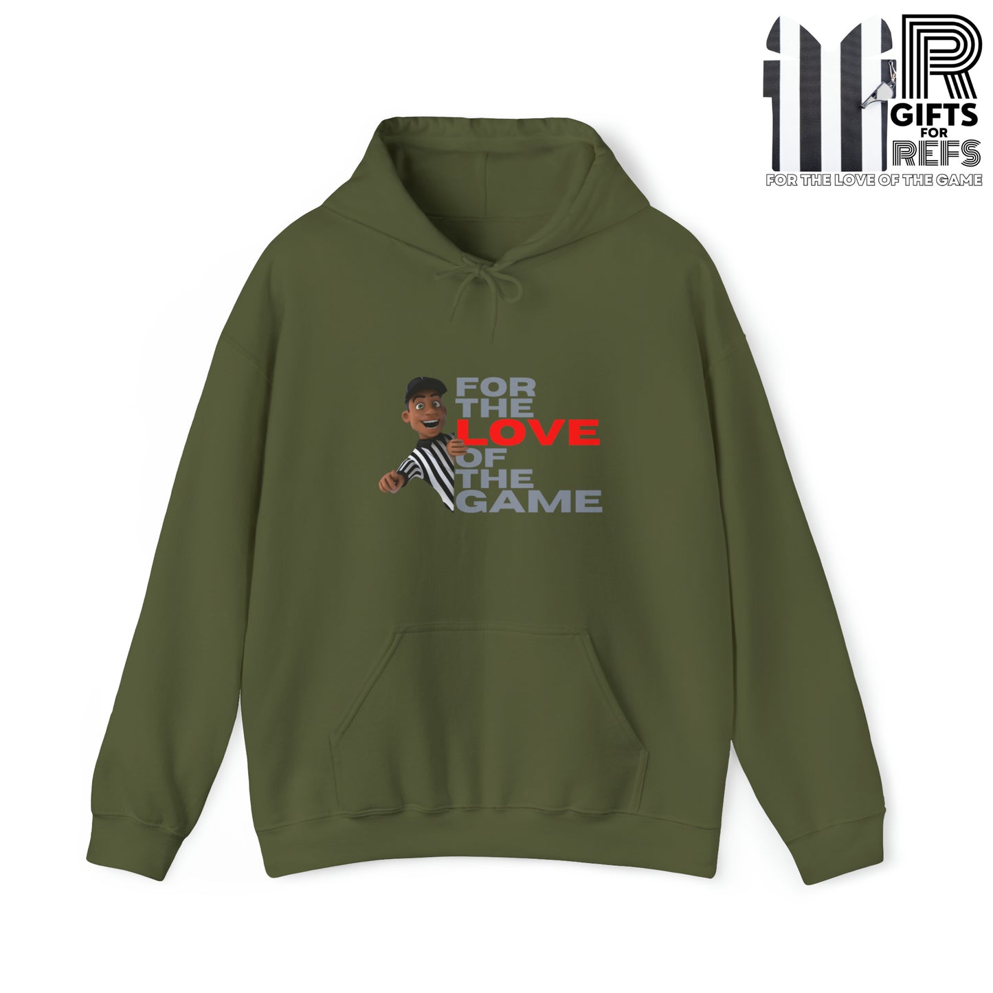 For the Love of the Game Unisex Heavy Blend™ Hooded Sweatshirt | For Referees | For Sports Officials