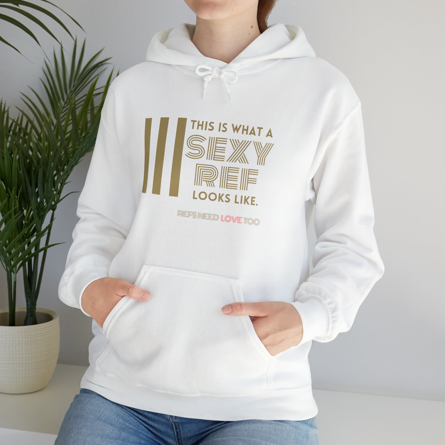 This is What a Sexy Ref Looks Like Unisex Heavy Blend™ Hooded Sweatshirt