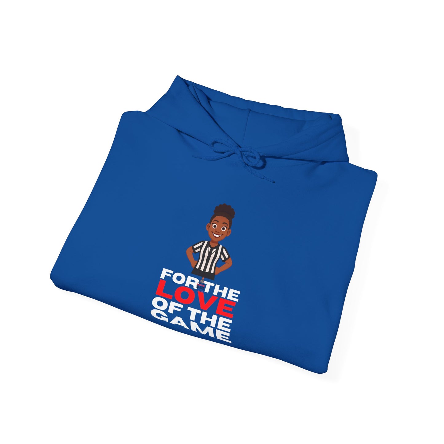 For The Love Of The Game Female Basketball Referee Hoodie | Hooded Sweatshirt