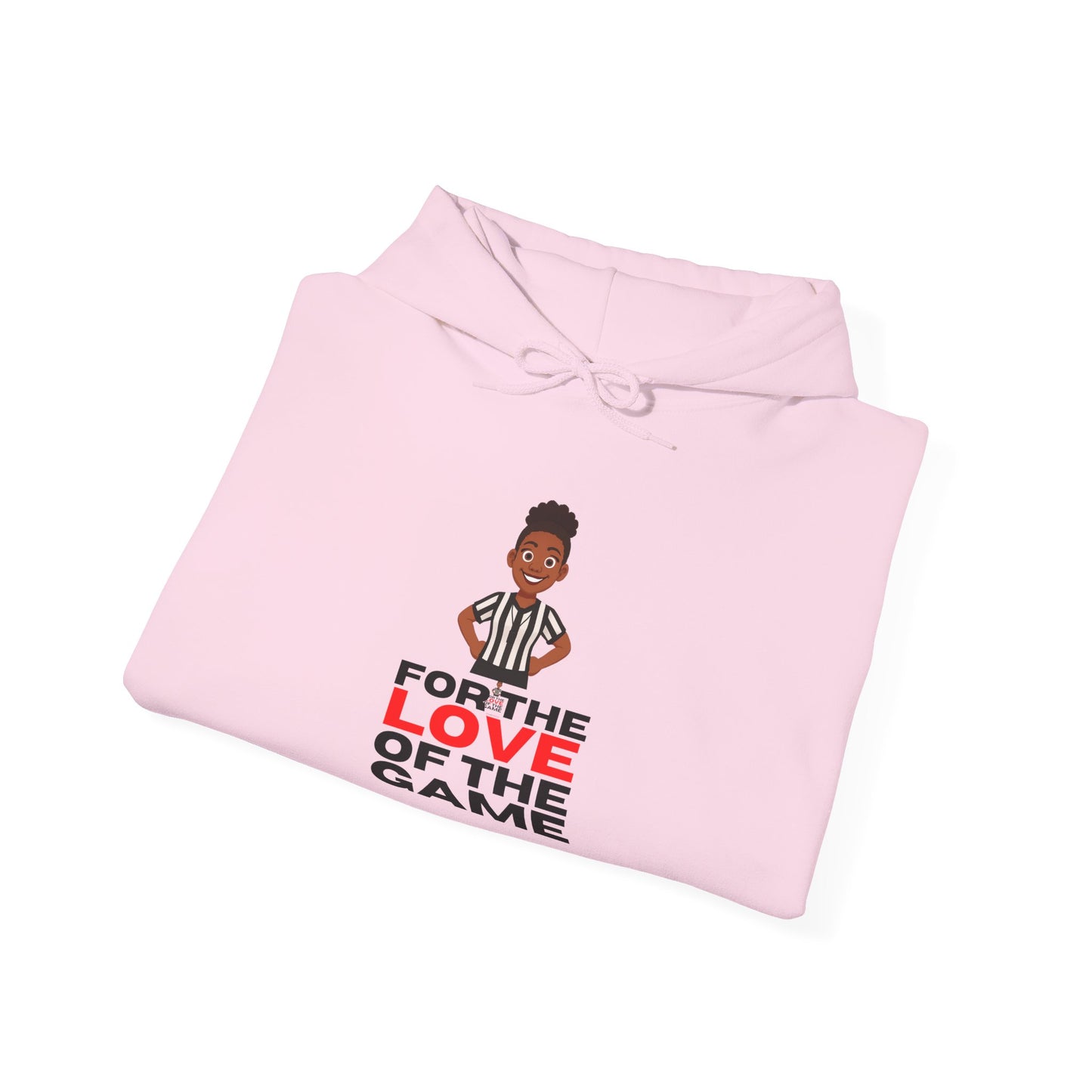 For The Love Of The Game Female Basketball Referee Hoodie | Hooded Sweatshirt
