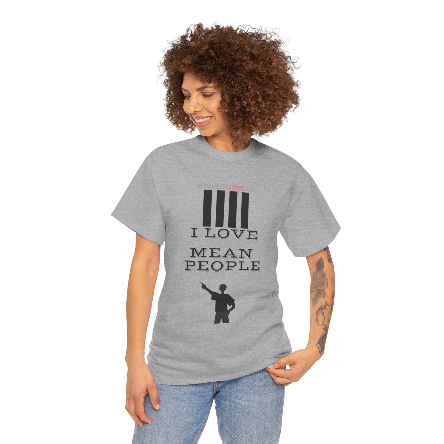 Love seeing mean people leave | For your favorite referee | Heavy Cotton Tee | Screen printed | Five color options
